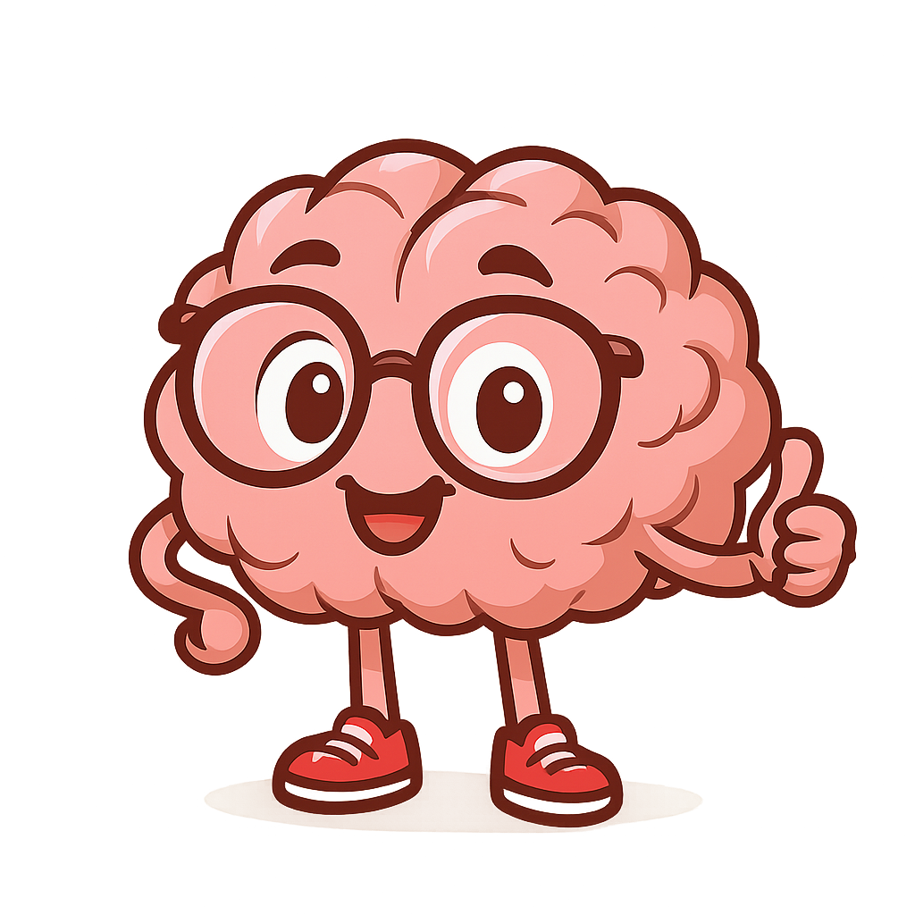 Learning Mascot Thumbs Up